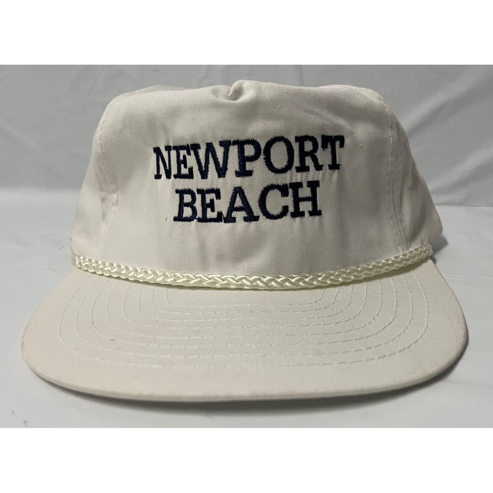 NEW PORT BEACH ROPE‎ HAT VINTAGE CAP